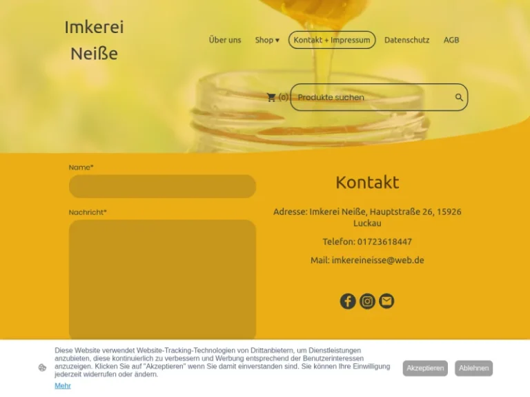 Imkerei Neiße - Brandenburg in Luckau