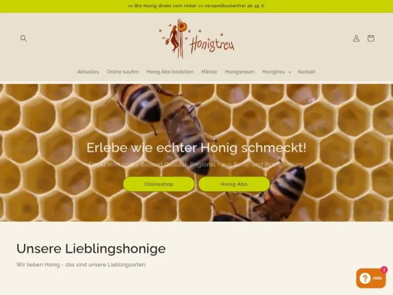 Honigtreu eG - Brandenburg in Neuhausen/Spree