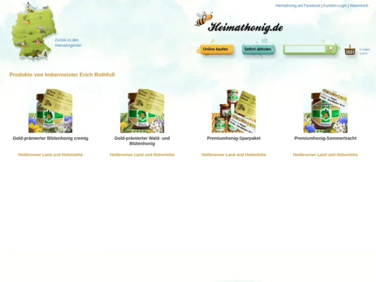 Imkermeister Erich Rothfuß - Baden-Württemberg in Blaufelden
