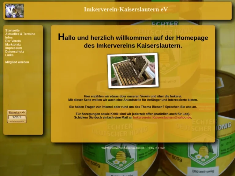 Imkerverein Kaiserslautern - Rheinland-Pfalz in Frankenstein