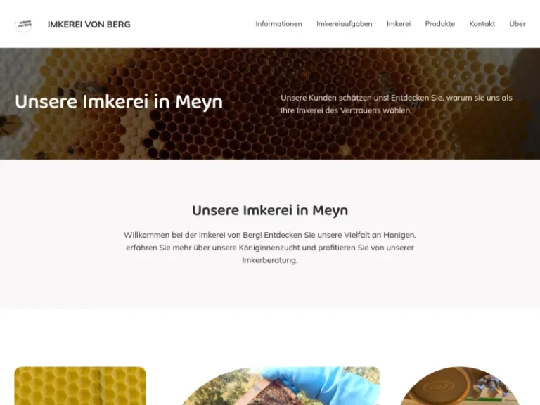 Imkerei von Berg - Schleswig-Holstein in Meyn