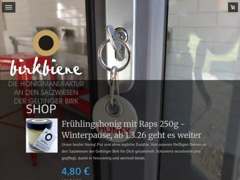 Birkbiene - Schleswig-Holstein in Nieby