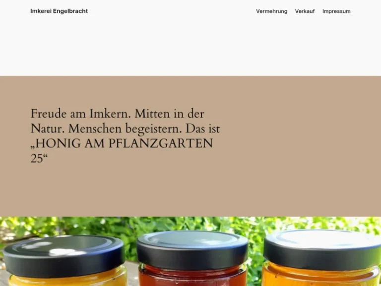 Imkerei Engelbracht - Bayern in Fridolfing