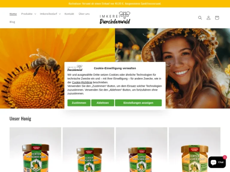 Imkerei Julian Durchdenwald - Baden-Württemberg in Gaildorf