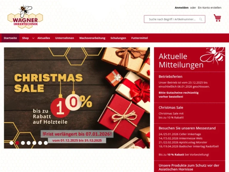 Wagner Imkertechnik - Baden-Württemberg in Mudau