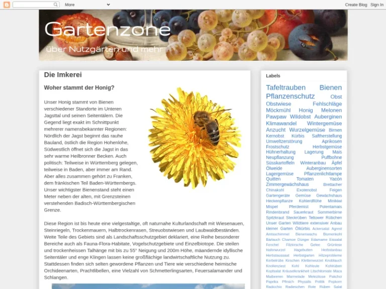 Honig- und Bienenprodukte aus eigener Imkerei - Baden-Württemberg in Möckmühl