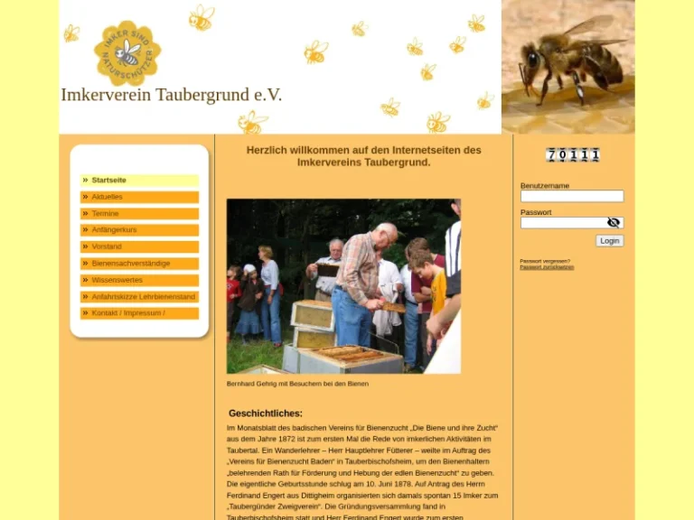Imkerverein Taubergrund e.V. - Baden-Württemberg in Lauda-Königshofen