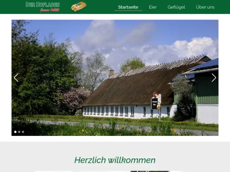 Hofladen Jessen -Oxbüll - Schleswig-Holstein in Wees