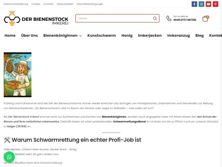 Der Bienenstock Imkerei - Hessen in Haiger