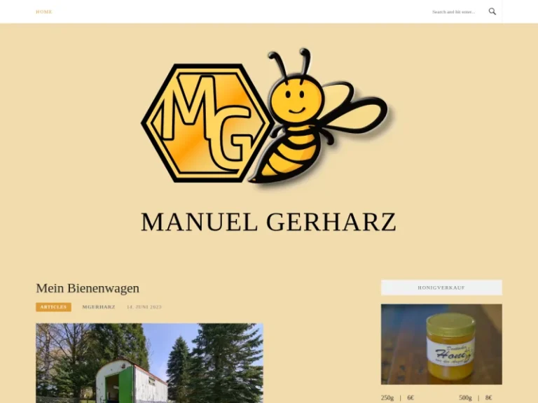 Imker Manuel Gerharz - Rheinland-Pfalz in Neuhäusel