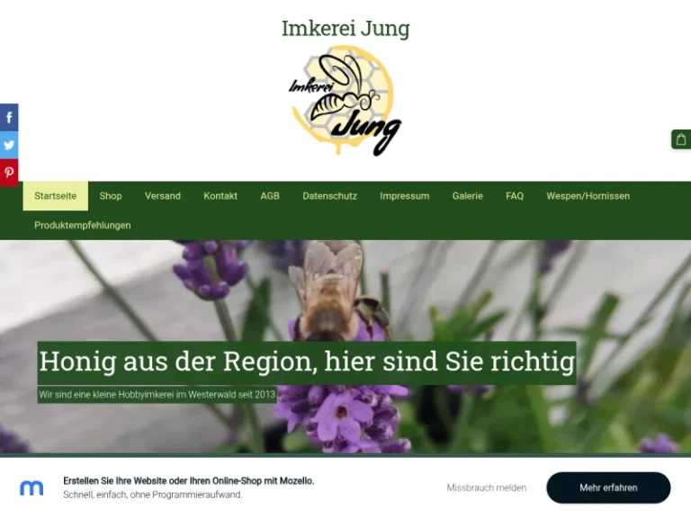 Imkerei Jung - Rheinland-Pfalz in Berzhahn