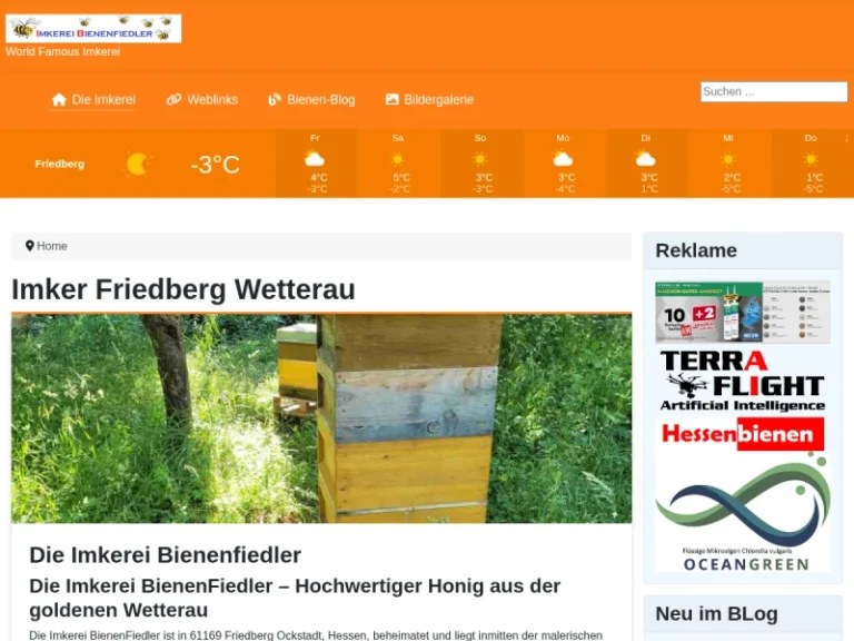 Imkerei Fiedler – Imker in Friedberg Bienenfiedler - Hessen in Friedberg (Hessen)