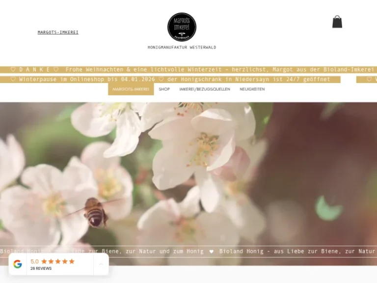 Margots Imkerei - Rheinland-Pfalz in Niedersayn