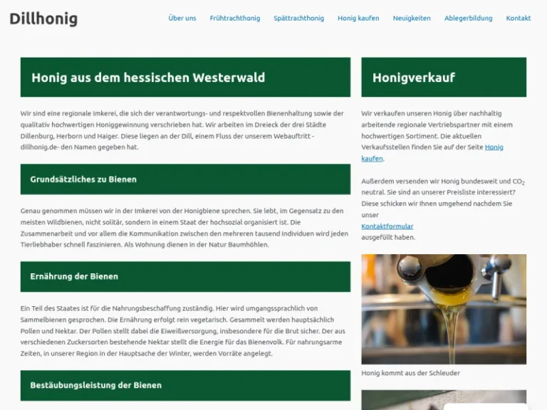 Dillhonig- Imkerei Andreas Kämpfer - Hessen in Dillenburg