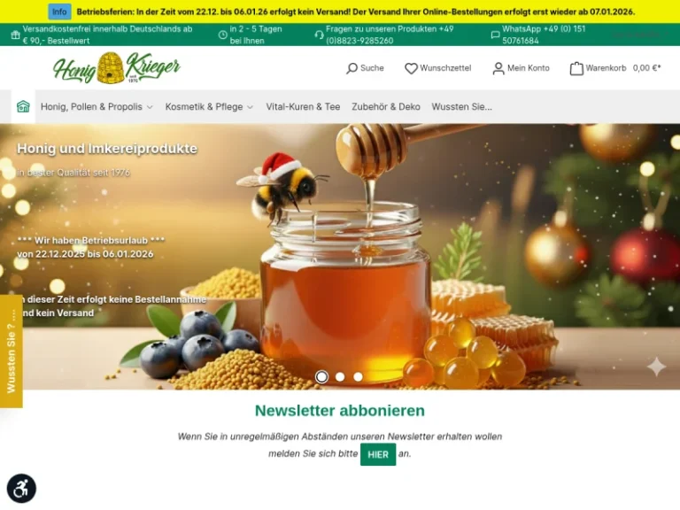 Honig Krieger, Frank Rainer Krieger e.K. - Bayern in Mittenwald