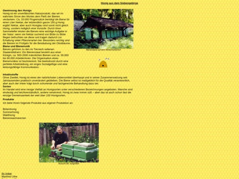 Imkerei Uthe - Nordrhein-Westfalen in Bad Honnef