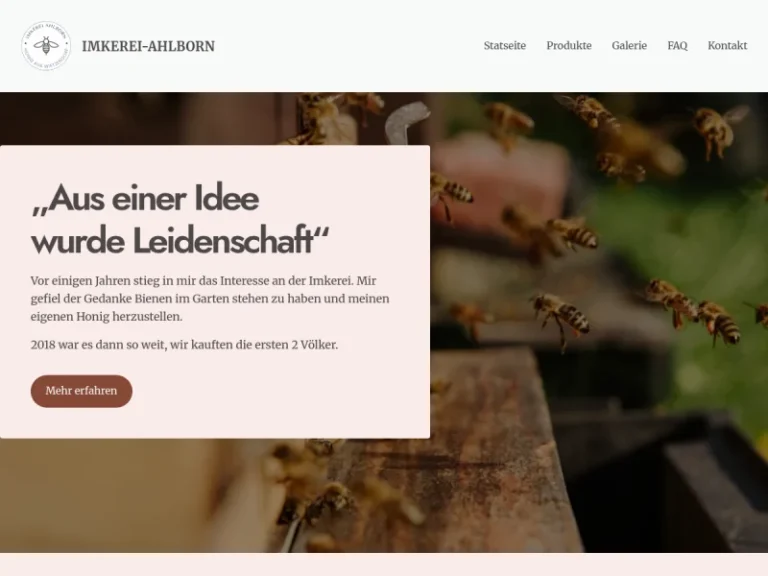 Imkerei Ahlborn - Niedersachsen in Wietzendorf