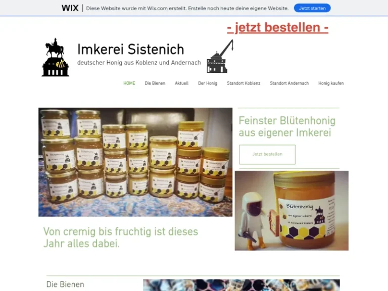 Imkerei Sistenich - Rheinland-Pfalz in Koblenz