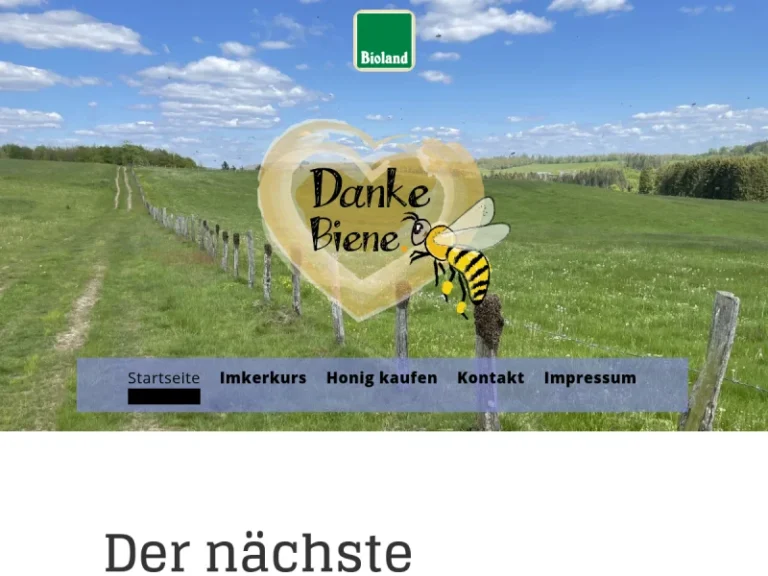 Bioland-Imkerei „DankeBiene“ - Nordrhein-Westfalen in Morsbach
