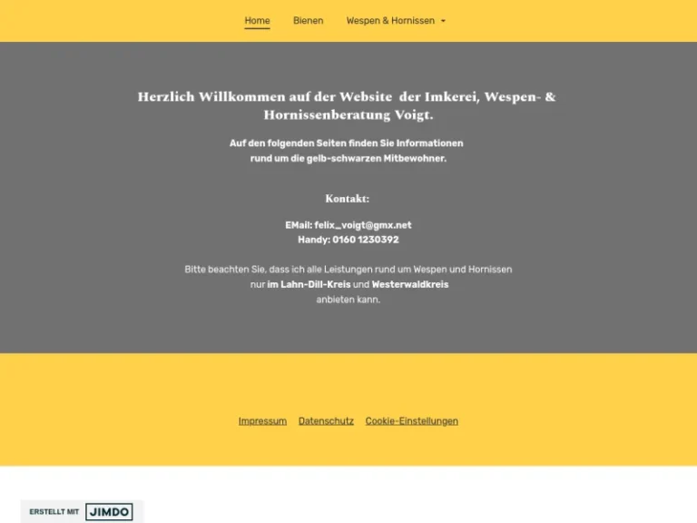 Hornissen- & Wespenberatung Voigt - Hessen in Driedorf