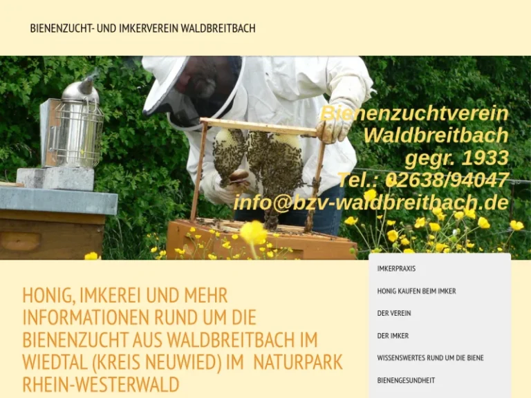 BIENENZUCHT- UND IMKERVEREIN WALDBREITBACH - Rheinland-Pfalz in Roßbach