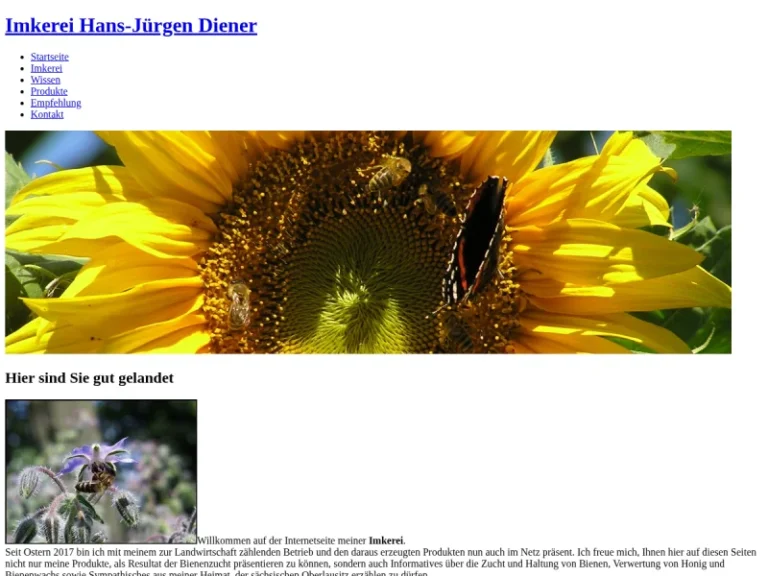 Imkerei Diener - Sachsen in Weißenberg