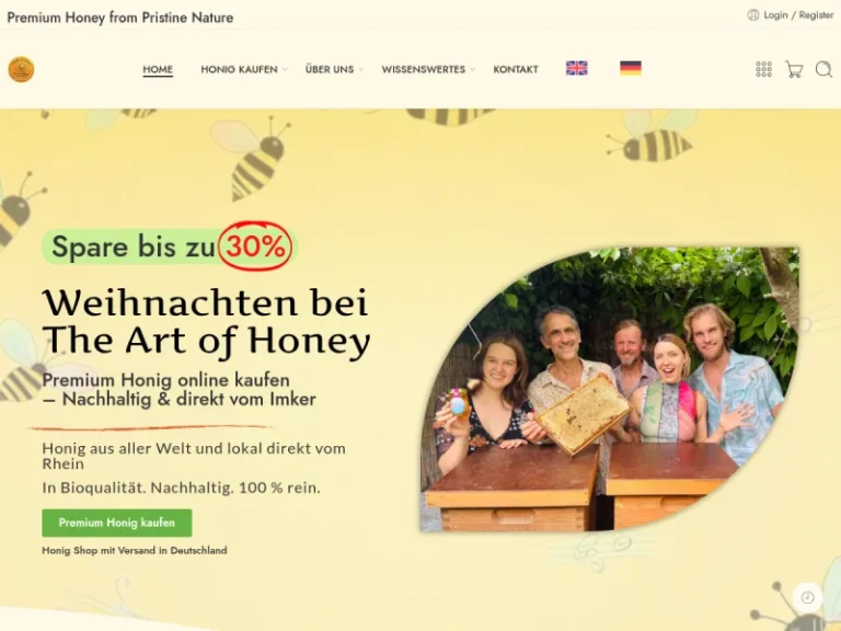 The Art of Honey – Imkerhonig vom Rhein & mehr - Nordrhein-Westfalen in Hilden