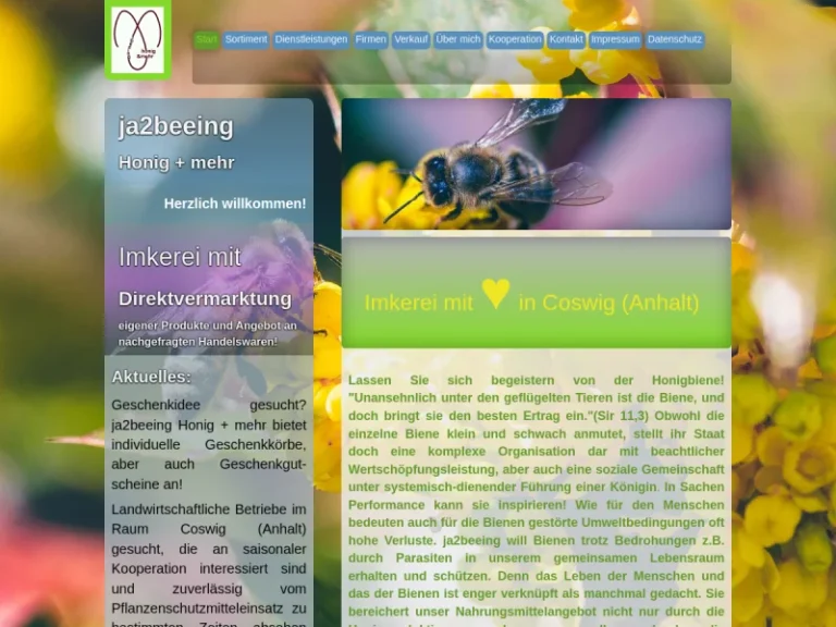 ja2beeing Honig und mehr - Sachsen-Anhalt in Coswig (Anhalt)