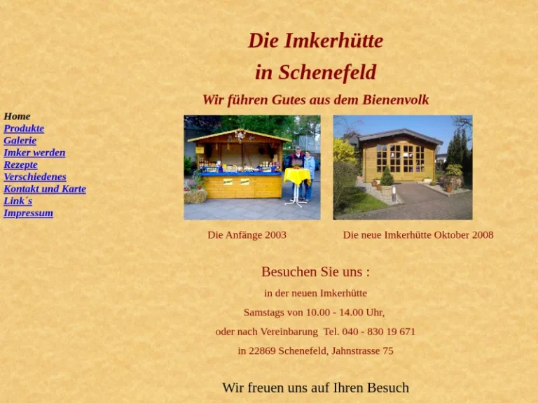 Imkerhütte - Schleswig-Holstein in Schenefeld