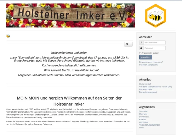 Holsteiner Imker e.V. - Schleswig-Holstein in Halstenbek