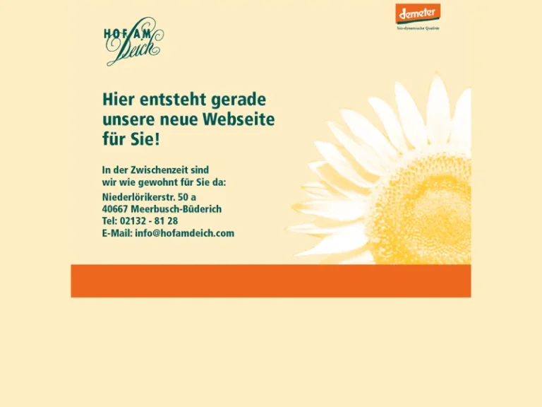 Hof am Deich - Nordrhein-Westfalen in Meerbusch