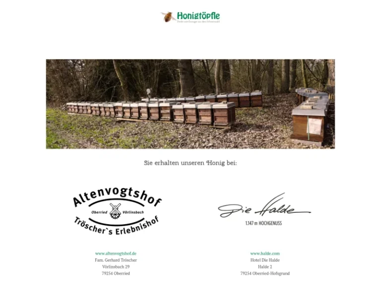 Honigtöpfle Schwarzwald - Nordrhein-Westfalen in Duisburg