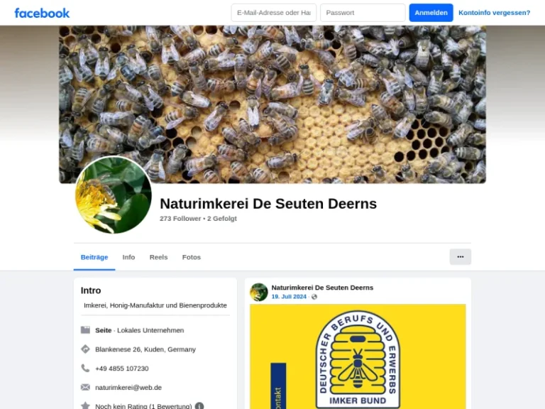 Naturimkerei De Seuten Deerns - Schleswig-Holstein in Kuden