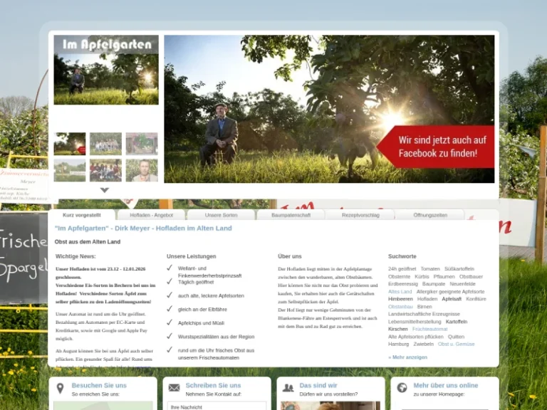 Im Apfelgarten – Dirk Meyer - Hamburg in Hamburg