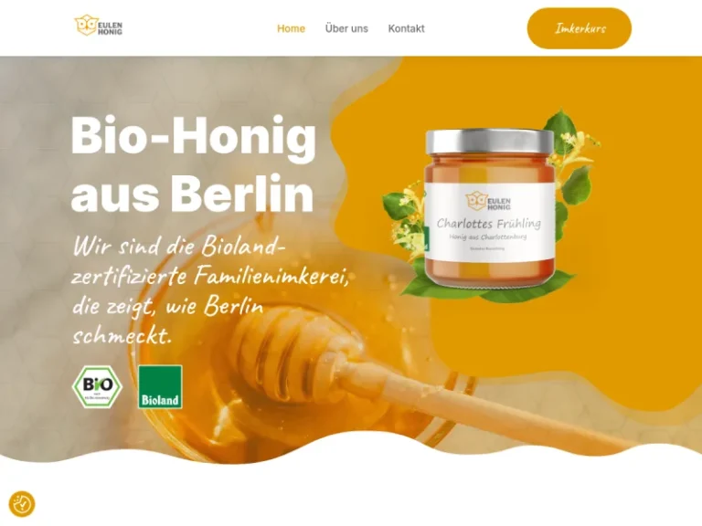 Biolandimkerei Eulenhonig Inh. Martin Sowinski - Berlin in Berlin