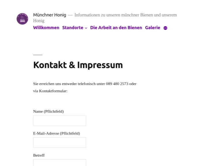 Münchner Honig - Bayern in München