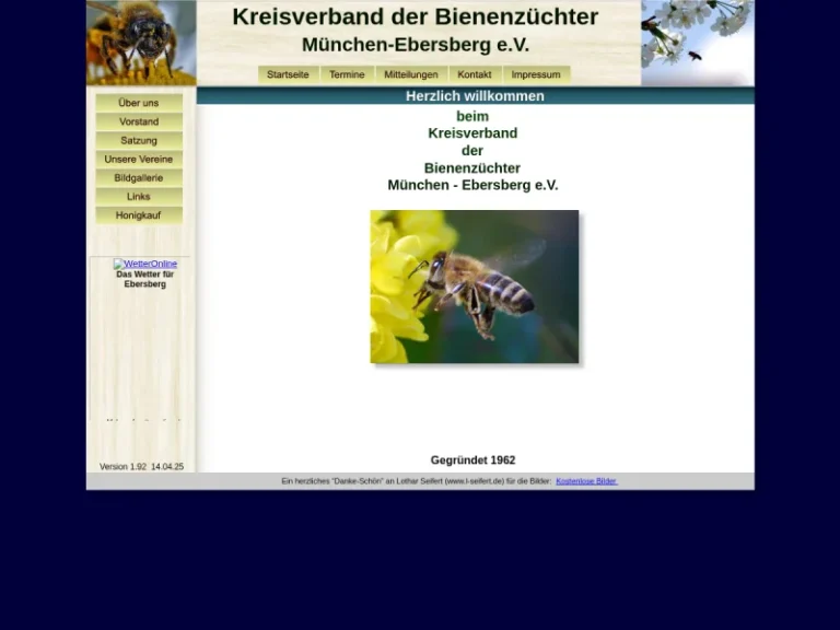 Kreisverband der Bienenzüchter München-Ebersberg e.V. - Bayern in Grasbrunn