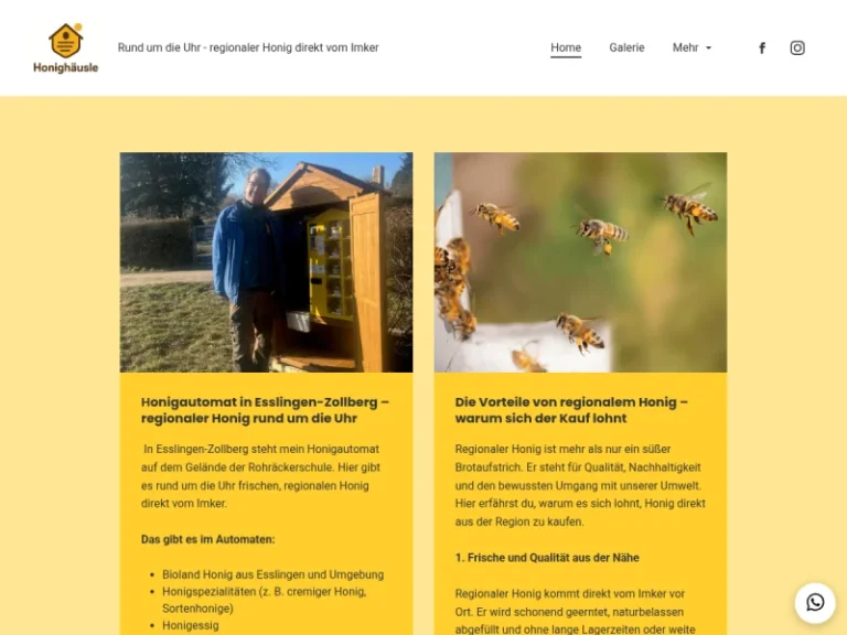 Honighäusle Esslingen - Baden-Württemberg in Esslingen am Neckar