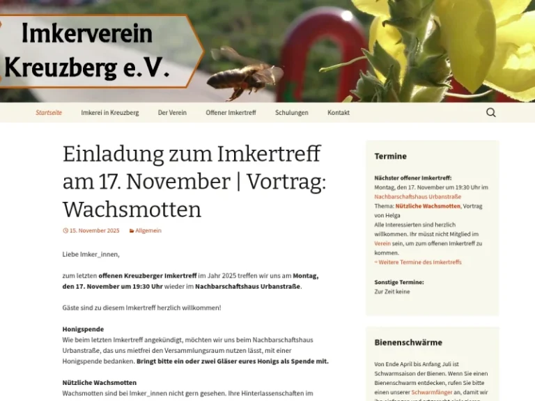 Imkerverein Kreuzberg e.V. - Berlin in Berlin