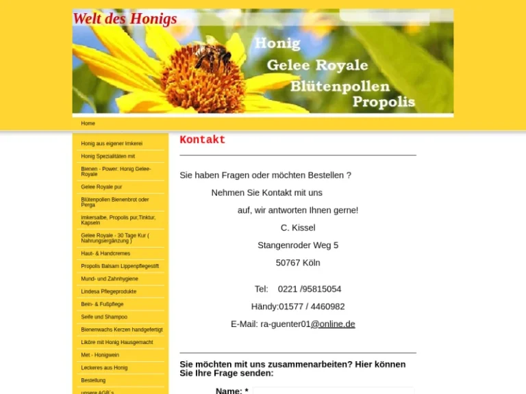 Honigprodukte Kissel - Nordrhein-Westfalen in Köln