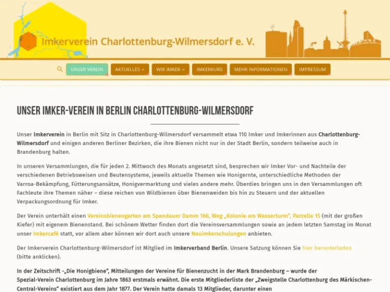 Imkerverein Charlottenburg-Wilmersdorf - Berlin in Berlin