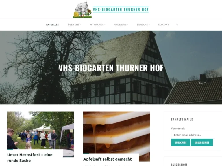 Biogarten Thurner Hof - Nordrhein-Westfalen in Köln