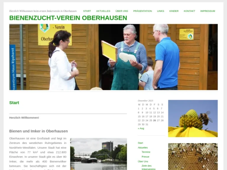 Bienenzucht-Verein Oberhausen - Nordrhein-Westfalen in Oberhausen