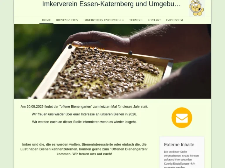 Bienengarten Imkerverein Essen-Katernberg - Nordrhein-Westfalen in Essen