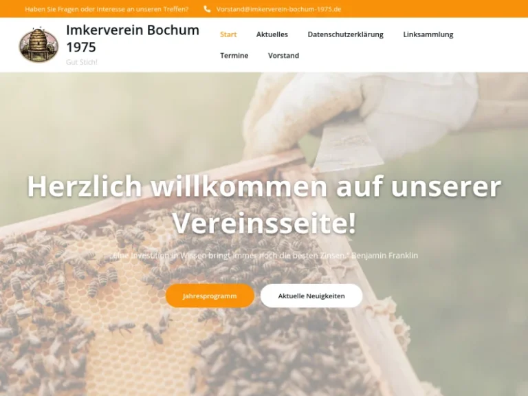 Imkerverein Bochum 1975 - Nordrhein-Westfalen in Bochum
