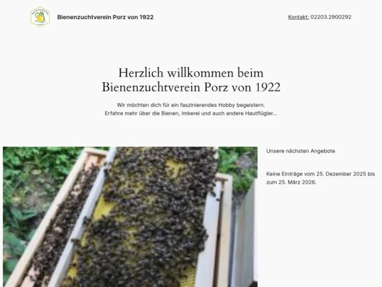 Bienenzuchtverein Porz - Nordrhein-Westfalen in Köln