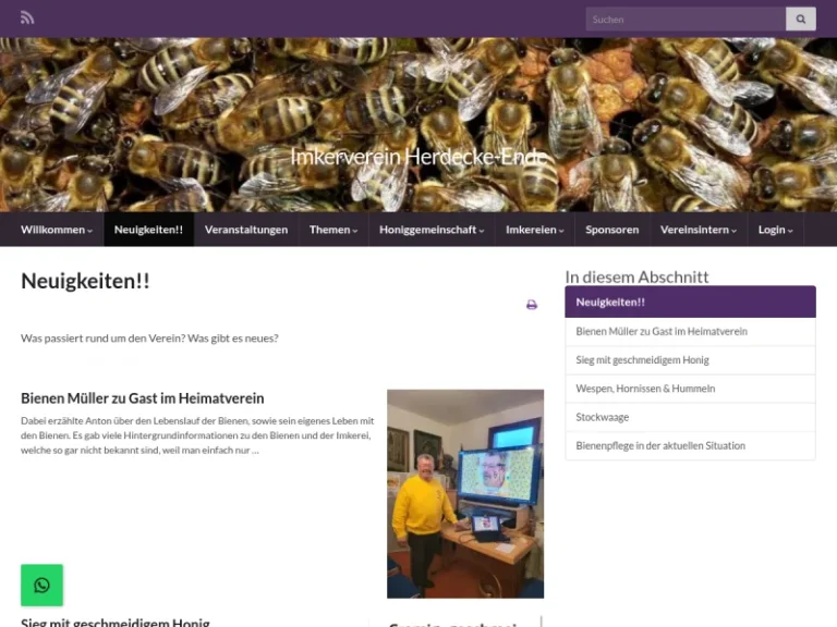 Imkerverein Herdecke-Ende e.V. - Nordrhein-Westfalen in Herdecke