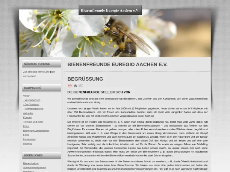 Bienenfreunde Euregio Aachen e. V - Nordrhein-Westfalen in Aachen