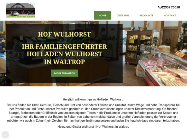 Wulhorst Heinz Landwirtschafliche Erzeugnisse - Nordrhein-Westfalen in Waltrop