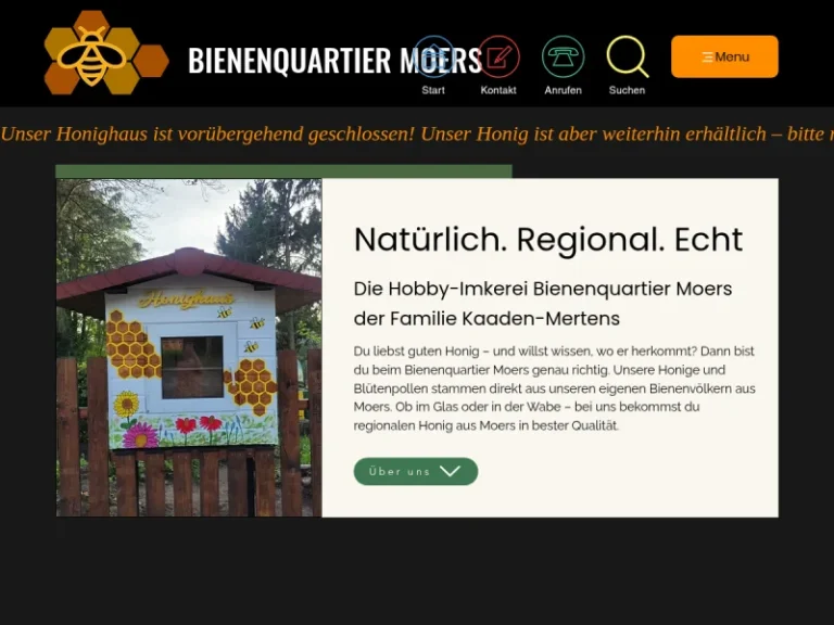 Bienenquartier Moers - Nordrhein-Westfalen in Moers